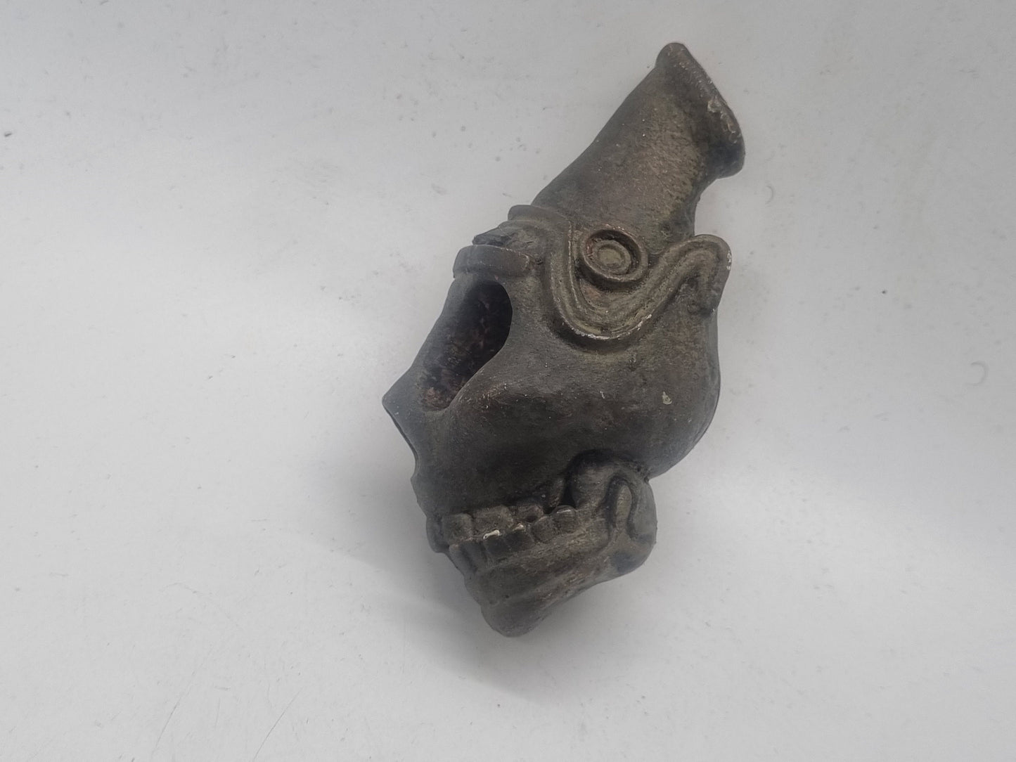 Mayan death whistle, 3d printed replica afterlife, Ghost movie,ancient south America, unique inca instrument, skull face cosplay accessory