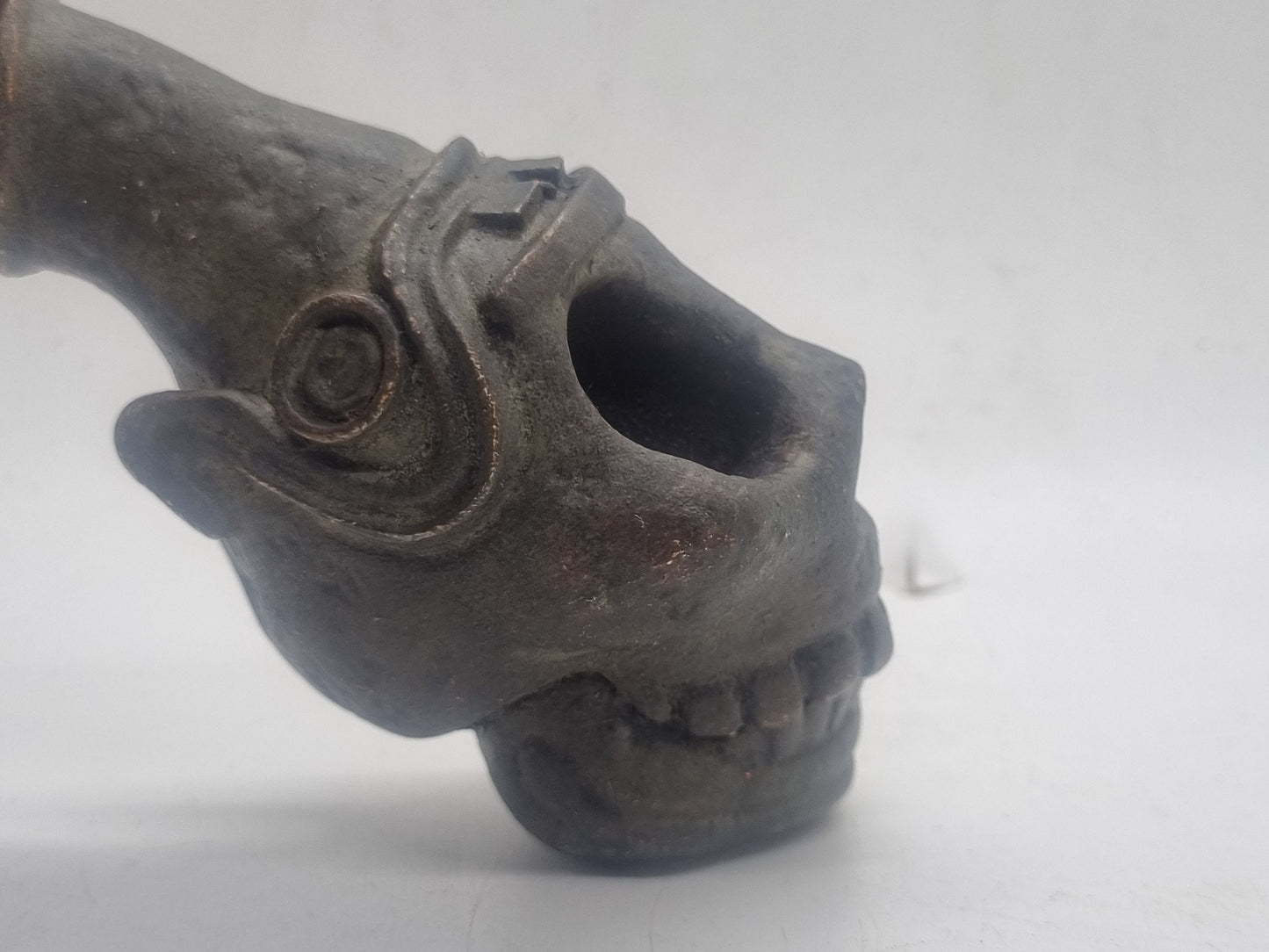 Mayan death whistle, 3d printed replica afterlife, Ghost movie,ancient south America, unique inca instrument, skull face cosplay accessory