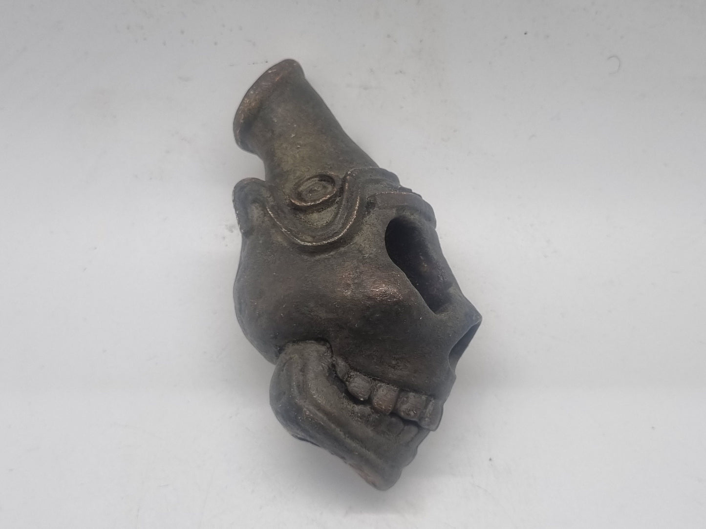 Mayan death whistle, 3d printed replica afterlife, Ghost movie,ancient south America, unique inca instrument, skull face cosplay accessory