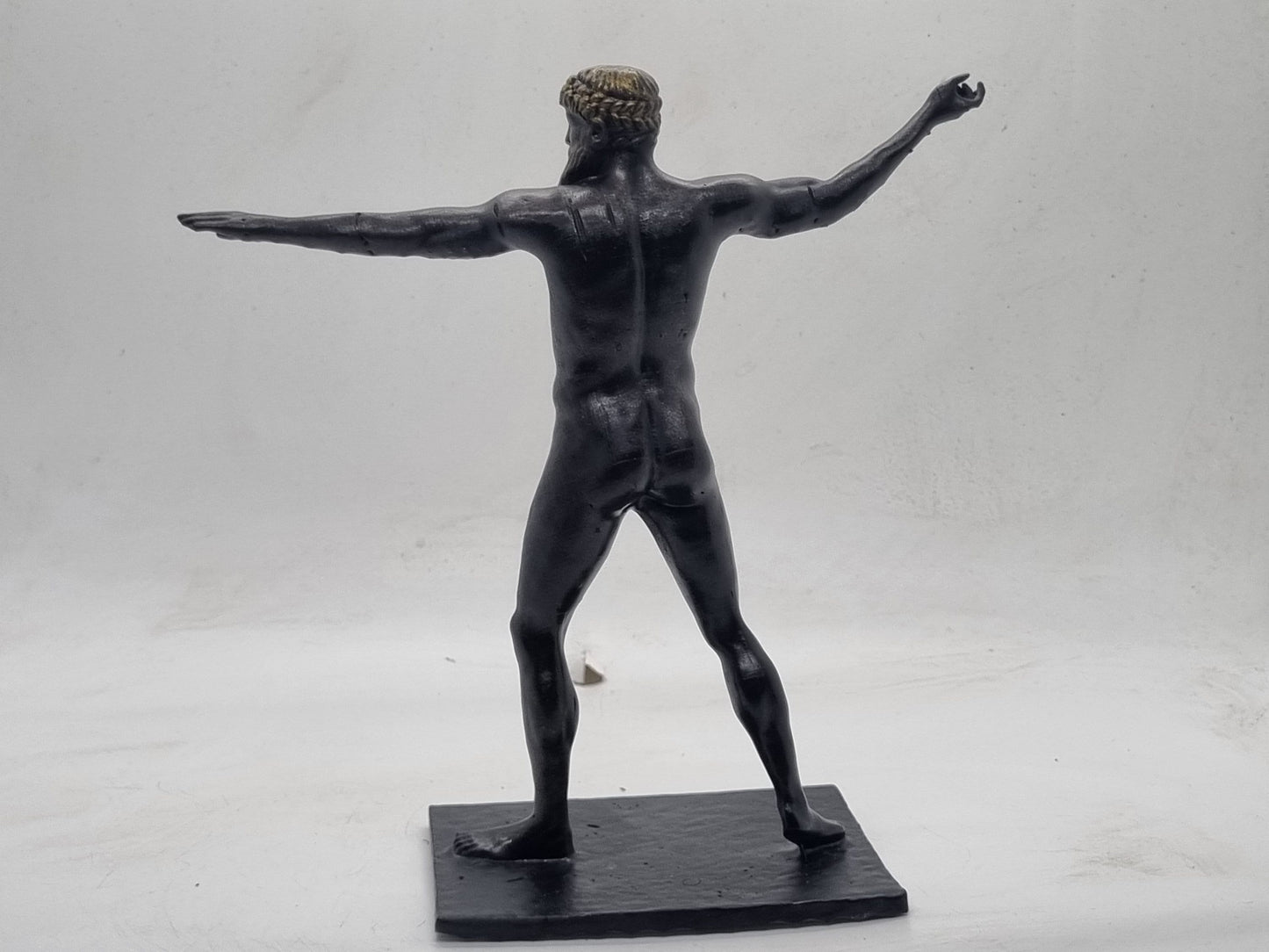 Bronze coloured Zeus, 3d printed statuette, Hellenistic art sculpture,Roman male figurine, greek mythology  statue, gods and Goddesses,